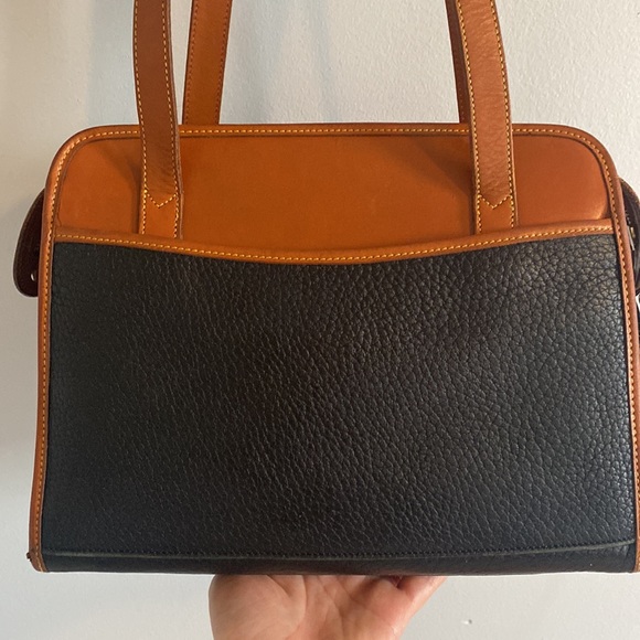 Vintage Dooney & Bourke AllWeather Leather Satchel - Picture 10 of 13